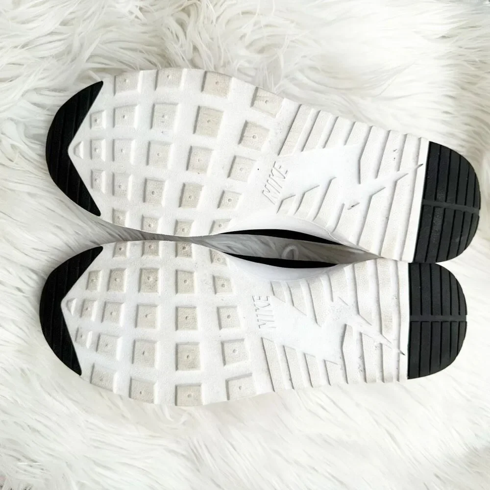 NIKE | Air Max Thea Black Leather Sneakers Tennis Athletic Shoes | Size 11‎